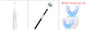 360 Degrees Intelligent Automatic Electric  Toothbrush Waterproof U Type Tooth Brush Whitening Blue Light USB Charging